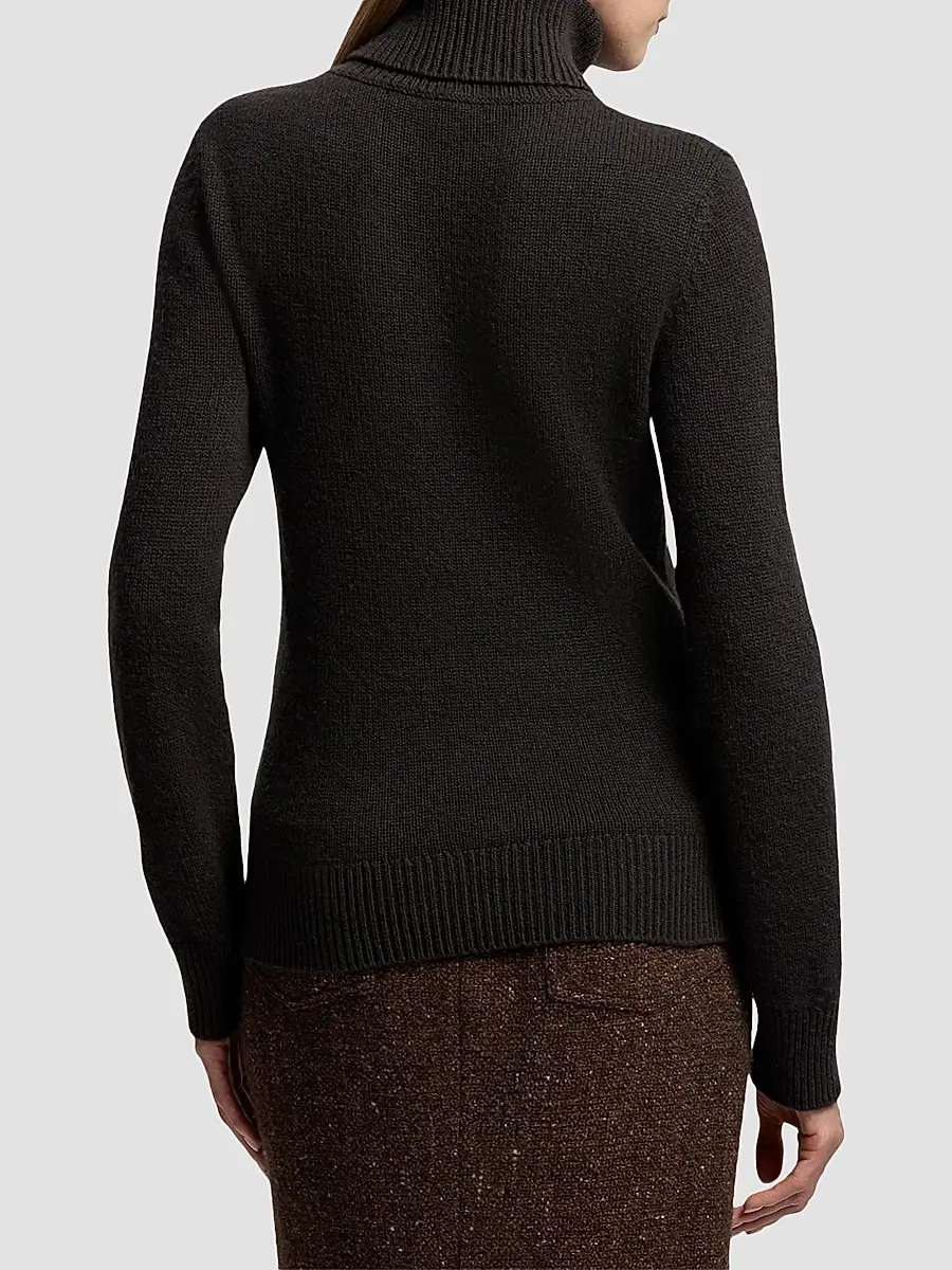 Ralph Lauren Collection Women's Lofty Cashmere Turtleneck Sweater | Thumbnail 3 Ralph Lauren Collection Women's Lofty Cashmere Turtleneck Sweater | Thumbnail 3