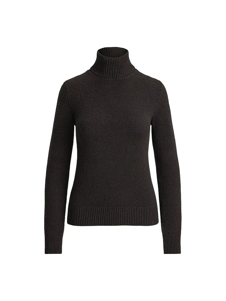 Ralph Lauren Collection Women's Lofty Cashmere Turtleneck Sweater - Brown | Image 1 Ralph Lauren Collection Women's Lofty Cashmere Turtleneck Sweater - Brown | Image 1