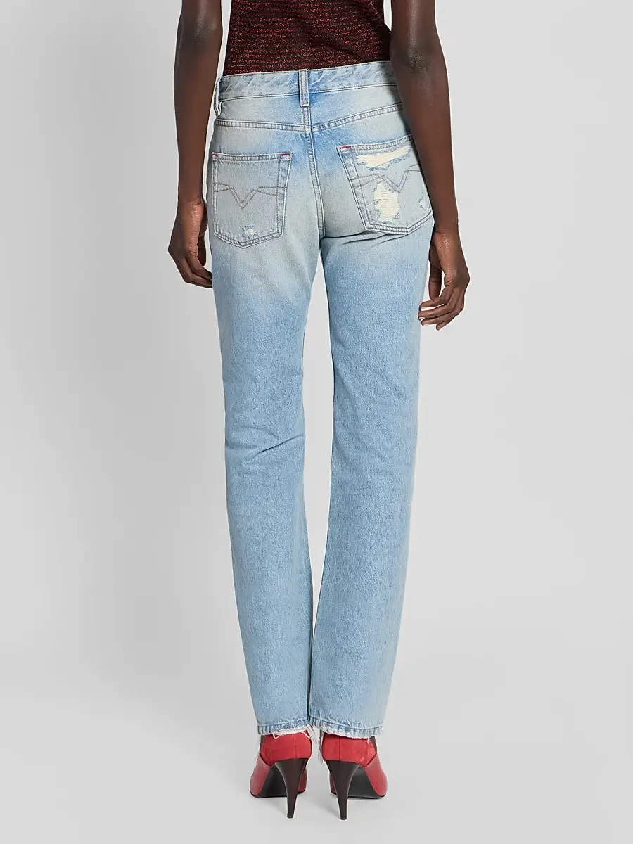 Isabel Marant Women's Daya Straight-Leg Jeans | Thumbnail 3