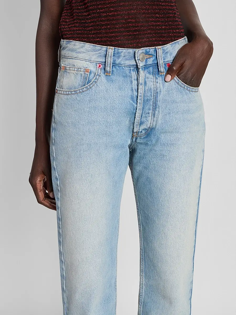 Isabel Marant Women's Daya Straight-Leg Jeans | Thumbnail 5
