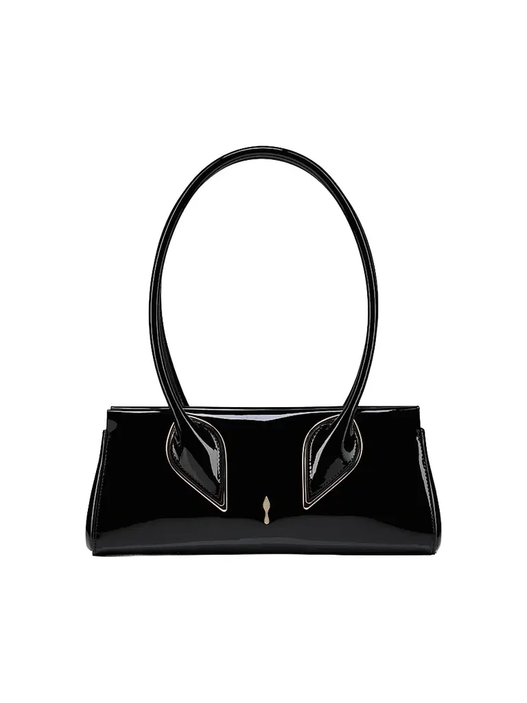 Christian Louboutin Women's Venus Shoulder Bag - Black | Image 1 Christian Louboutin Women's Venus Shoulder Bag - Black | Image 1
