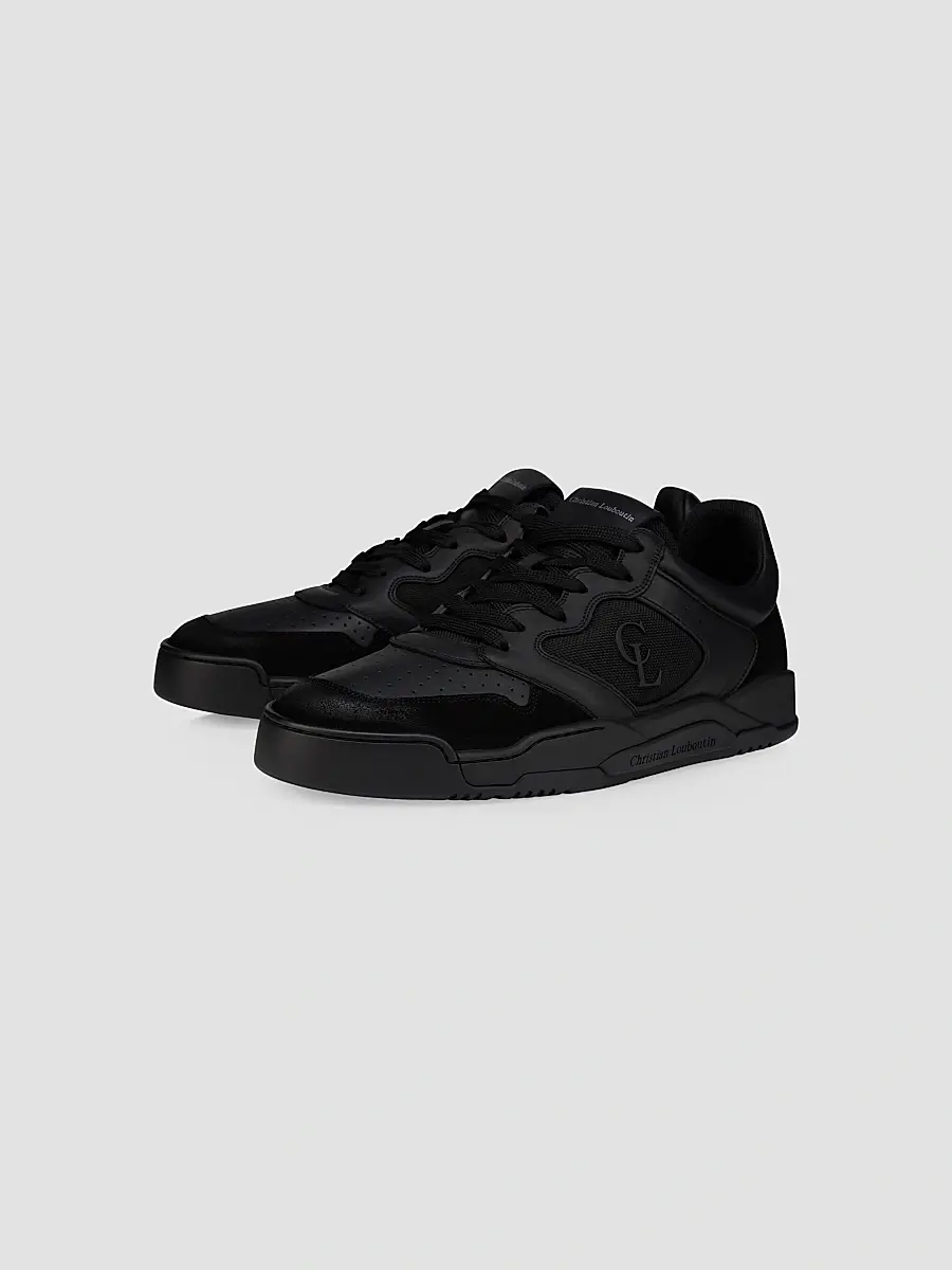Christian Louboutin Men's Basketball 1 Retro Sneakers | Thumbnail 2