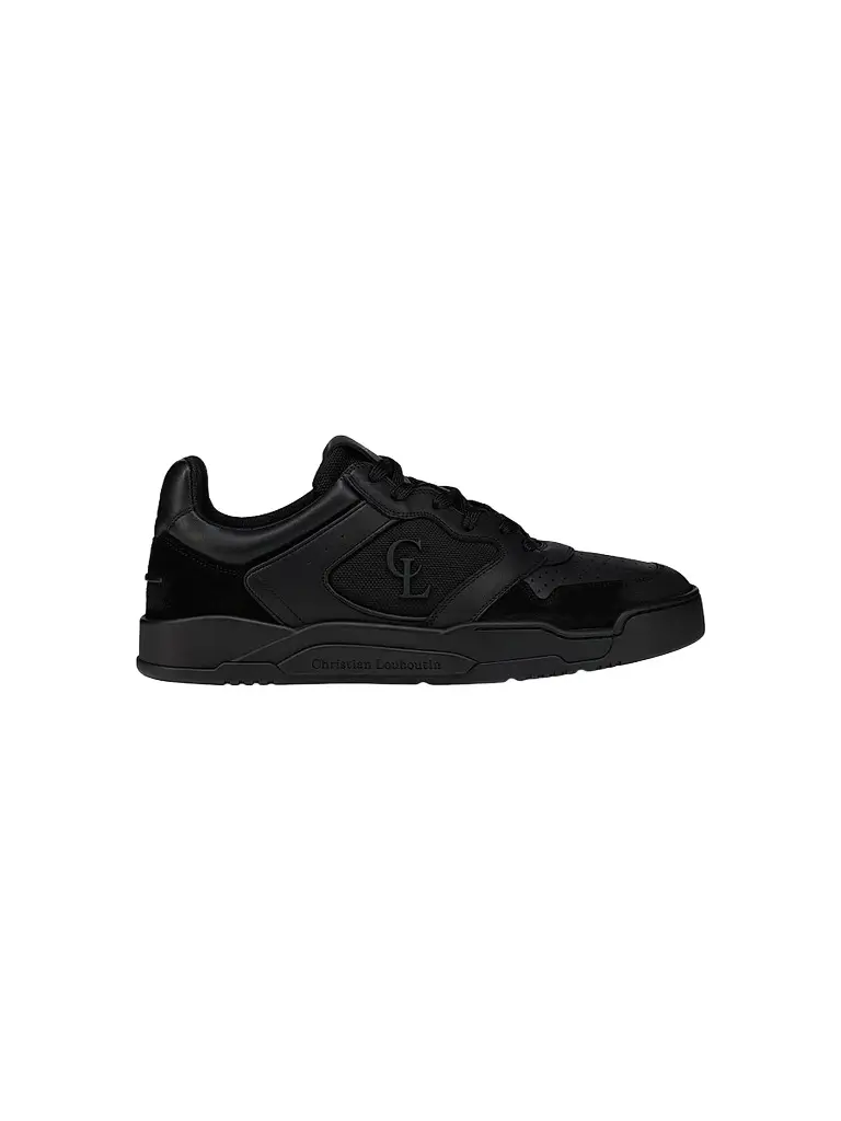 Christian Louboutin Men's Basketball 1 Retro Sneakers - Black - Size 11.5 | Image 1 Christian Louboutin Men's Basketball 1 Retro Sneakers - Black - Size 11.5 | Image 1