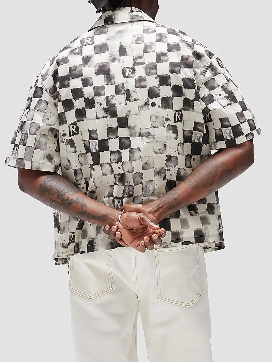 Represent Men's Pool Side Cotton Shirt | Thumbnail 3 Represent Men's Pool Side Cotton Shirt | Thumbnail 3