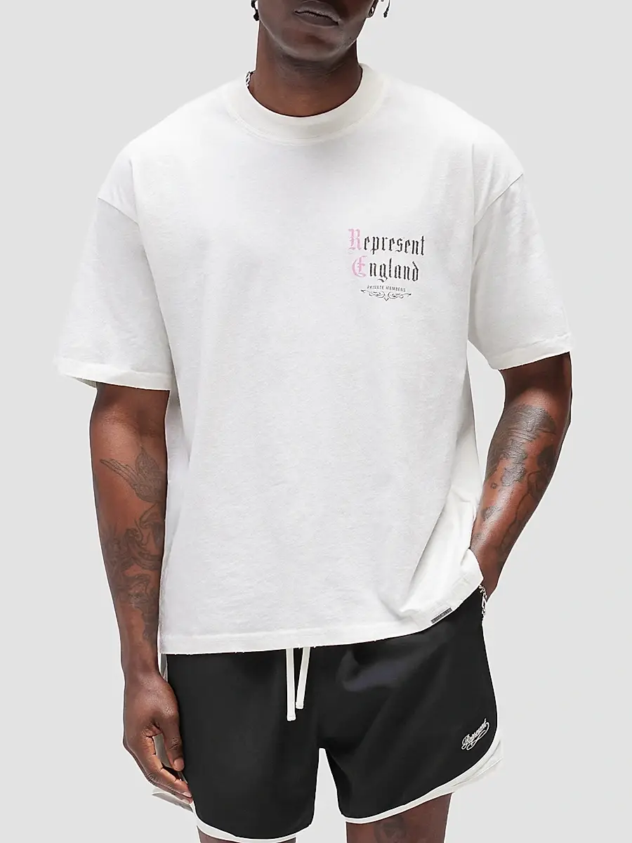 Represent Men's Private Members Cotton-Blend T-Shirt | Thumbnail 3 Represent Men's Private Members Cotton-Blend T-Shirt | Thumbnail 3