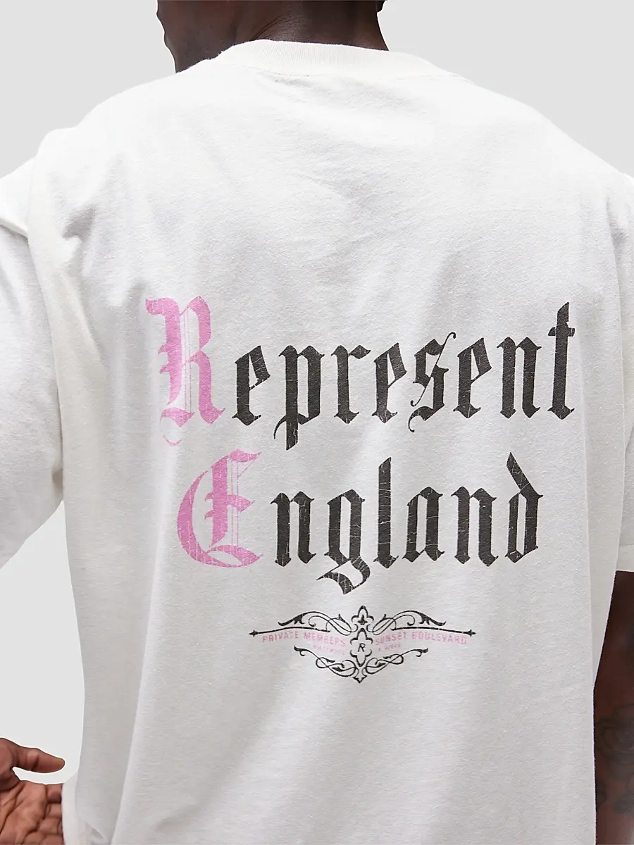 Represent Men's Private Members Cotton-Blend T-Shirt | Thumbnail 4 Represent Men's Private Members Cotton-Blend T-Shirt | Thumbnail 4