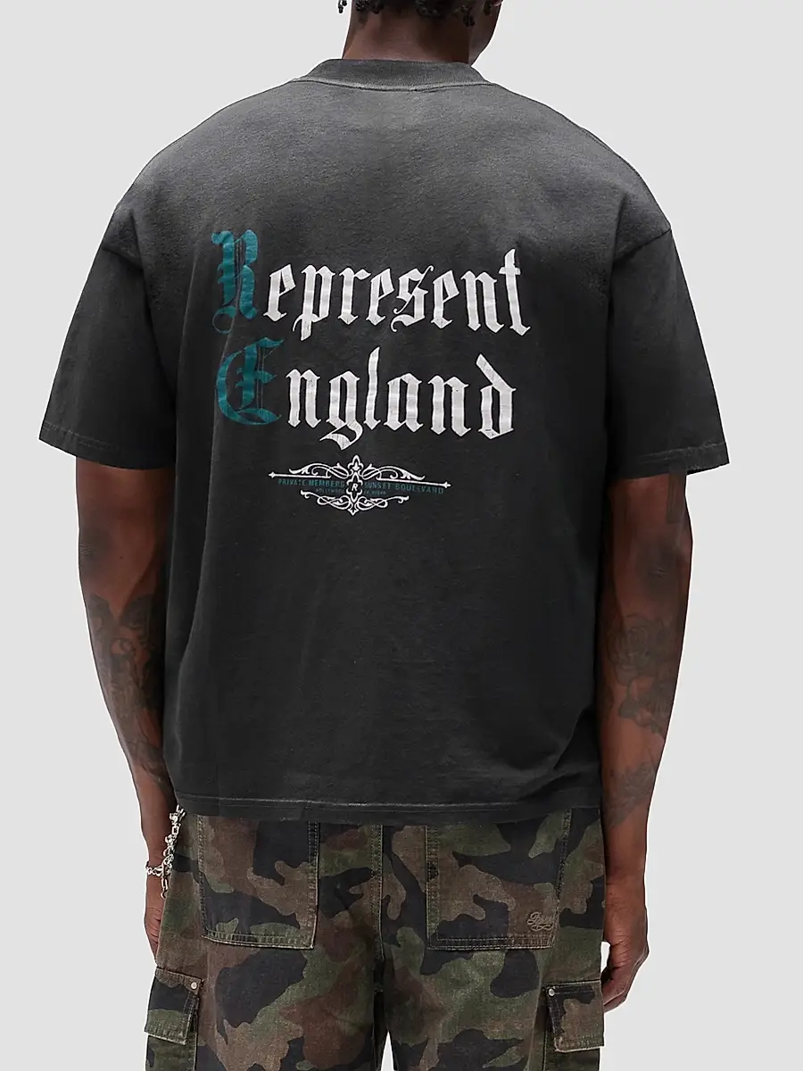 Represent Men's Private Members Cotton-Blend T-Shirt | Thumbnail 3 Represent Men's Private Members Cotton-Blend T-Shirt | Thumbnail 3