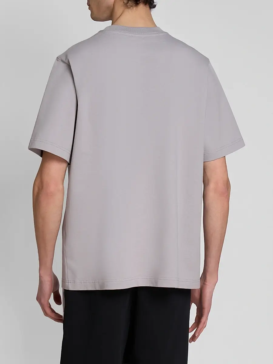Casablanca Men's Casa Racing 3D Printed Cotton Crewneck T-Shirt | Thumbnail 3