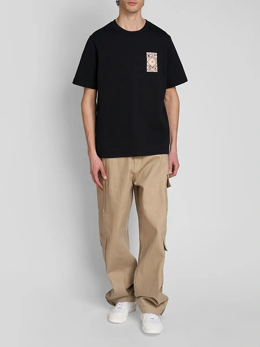 Casablanca Men's Hermon's Mirage-Print Cotton T-Shirt | Thumbnail 2