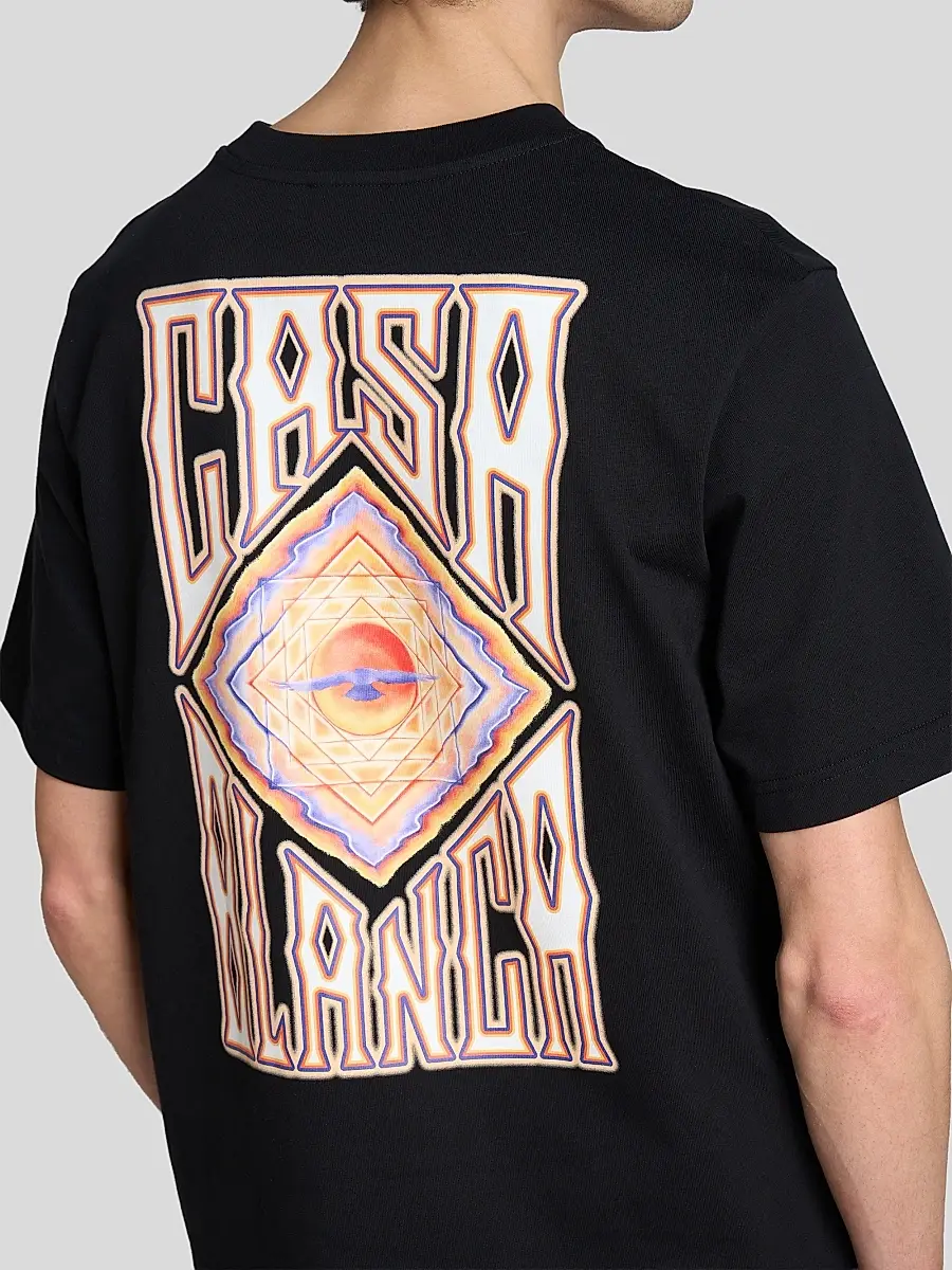 Casablanca Men's Hermon's Mirage-Print Cotton T-Shirt | Thumbnail 5
