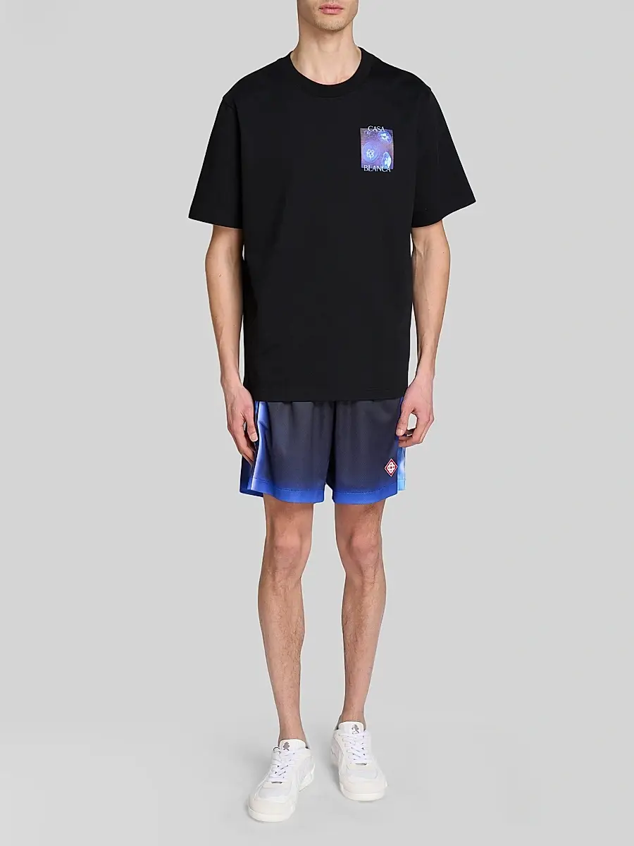 Casablanca Men's Meduse Sportive Printed Cotton T-Shirt | Thumbnail 2 Casablanca Men's Meduse Sportive Printed Cotton T-Shirt | Thumbnail 2