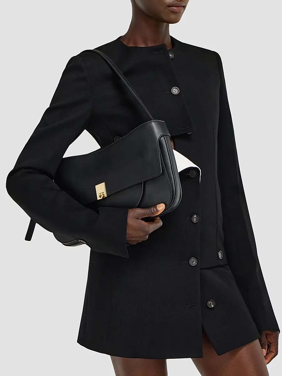 Ferragamo Women's Cara Medium Leather Shoulder Bag | Thumbnail 2 Ferragamo Women's Cara Medium Leather Shoulder Bag | Thumbnail 2