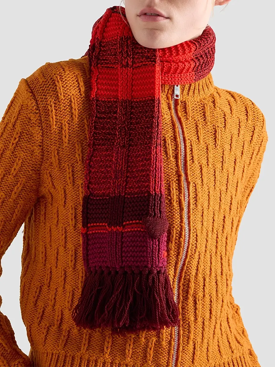 Prada Women's Wool Scarf | Thumbnail 2 Prada Women's Wool Scarf | Thumbnail 2
