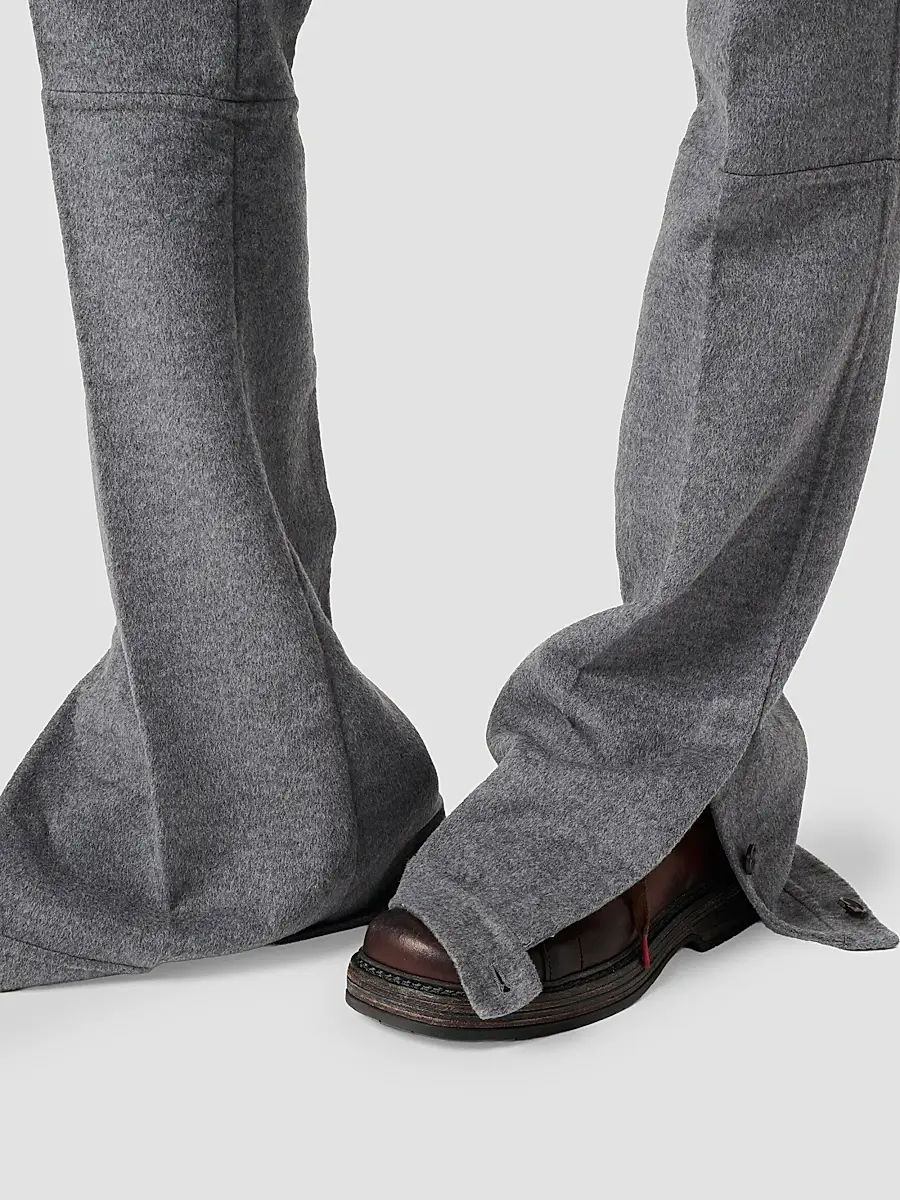 Miu Miu Women's Double Wool Pants | Thumbnail 6 Miu Miu Women's Double Wool Pants | Thumbnail 6