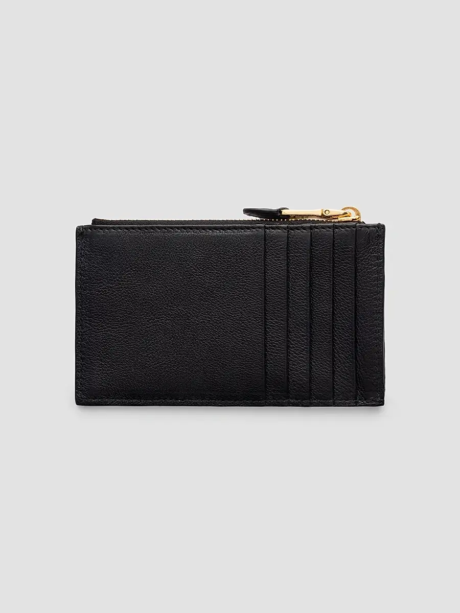 Prada Women's Leather Card Holder | Thumbnail 3