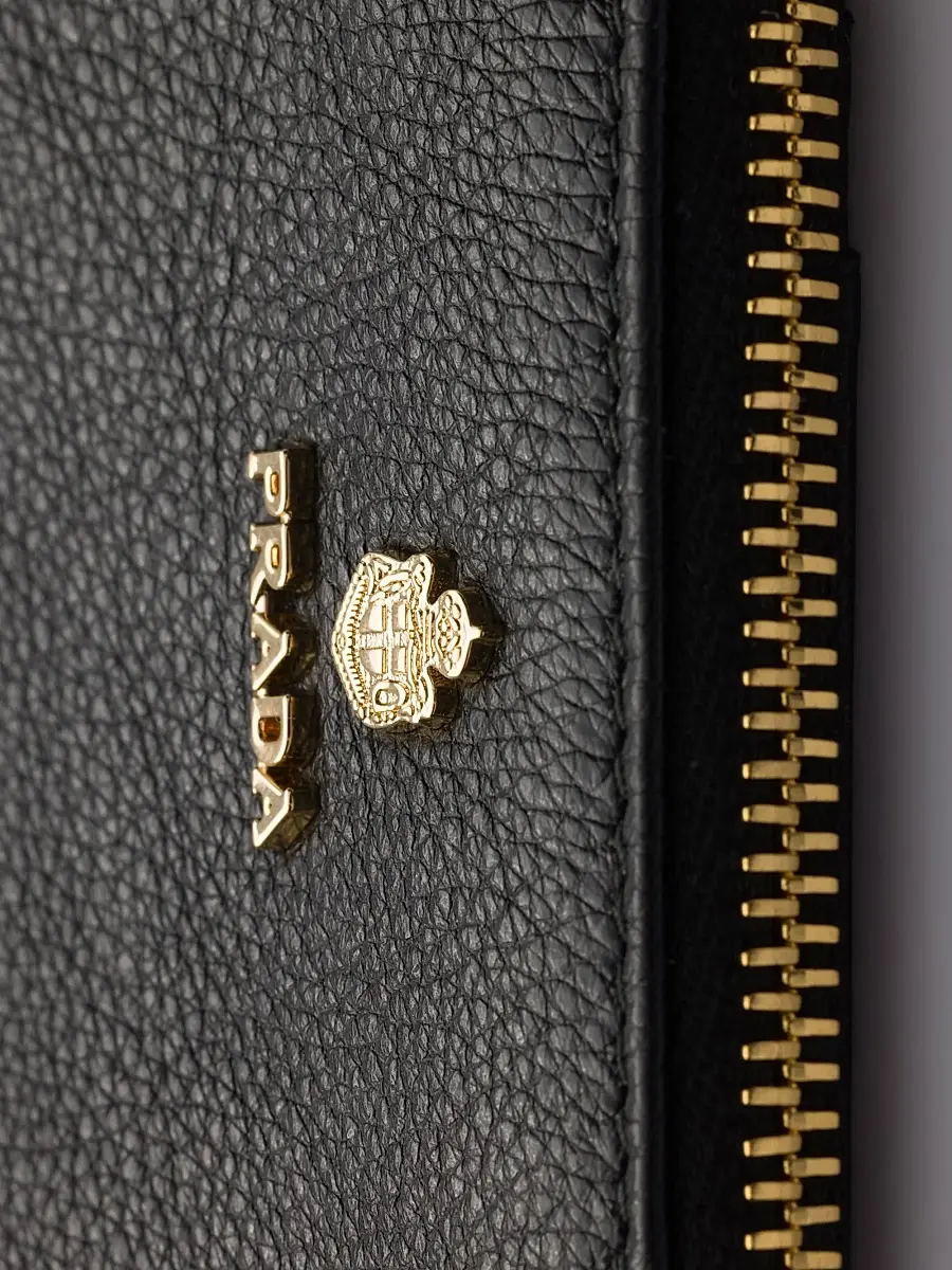 Prada Women's Leather Card Holder | Thumbnail 4