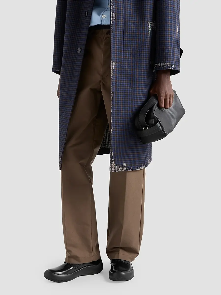 Prada Men's Brushed Leather Loafers | Thumbnail 7