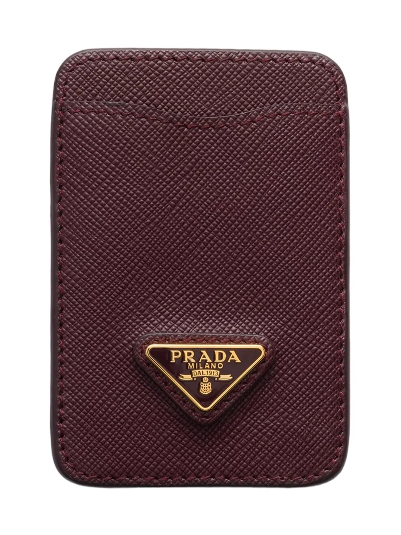 Prada Women's Saffiano Leather Card Holder | Thumbnail 1 Prada Women's Saffiano Leather Card Holder | Thumbnail 1