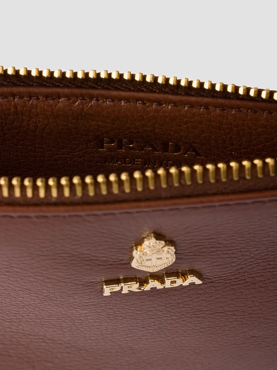 Prada Women's Leather Card Holder | Thumbnail 2 Prada Women's Leather Card Holder | Thumbnail 2