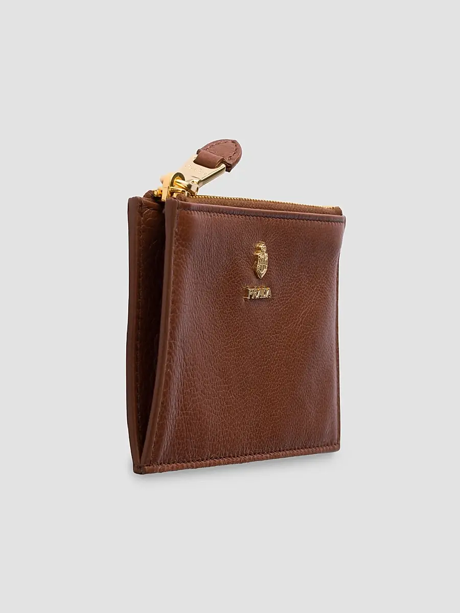 Prada Women's Leather Card Holder | Thumbnail 4 Prada Women's Leather Card Holder | Thumbnail 4