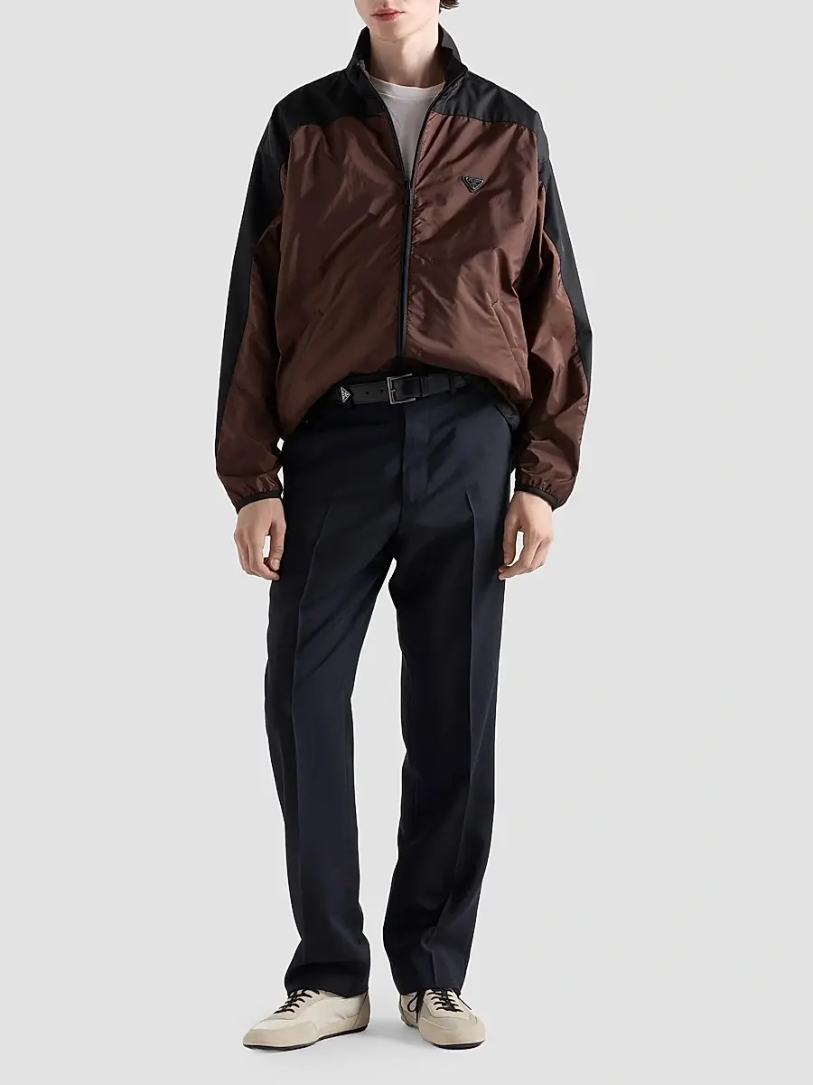 Prada Men's Mohair Wool Pants | Thumbnail 2 Prada Men's Mohair Wool Pants | Thumbnail 2