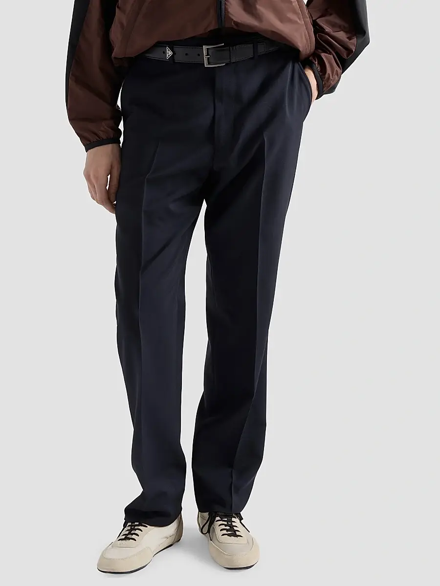 Prada Men's Mohair Wool Pants | Thumbnail 3 Prada Men's Mohair Wool Pants | Thumbnail 3