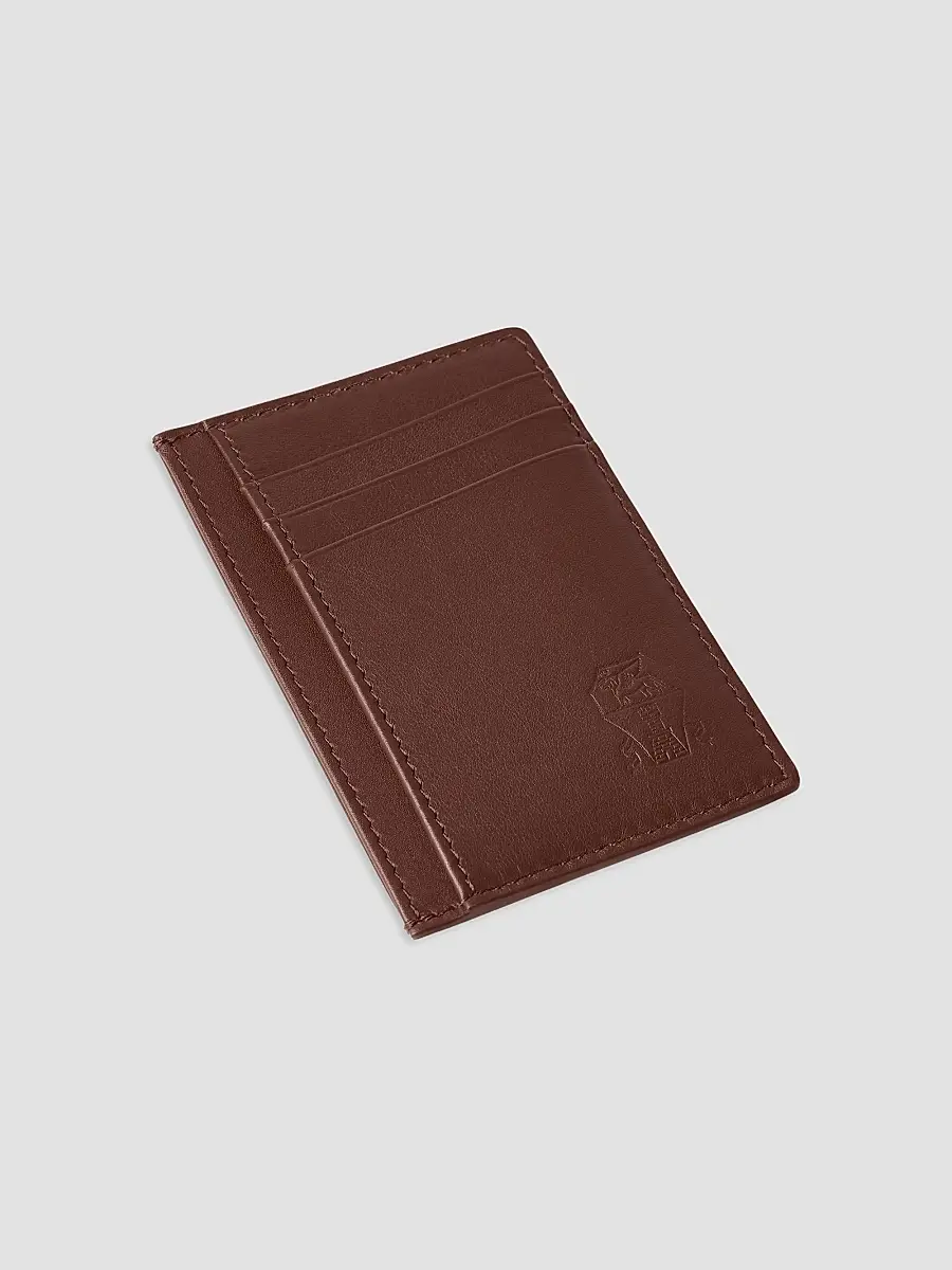 Brunello Cucinelli Men's Smooth Calfskin Card Holder | Thumbnail 3 Brunello Cucinelli Men's Smooth Calfskin Card Holder | Thumbnail 3