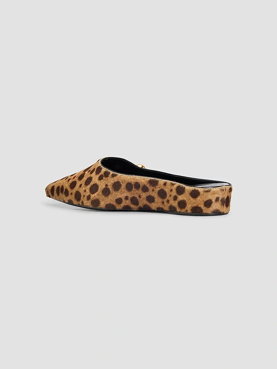 Herbert Levine Women's Sleep On It Calf Hair Cheetah Mules | Thumbnail 4 Herbert Levine Women's Sleep On It Calf Hair Cheetah Mules | Thumbnail 4