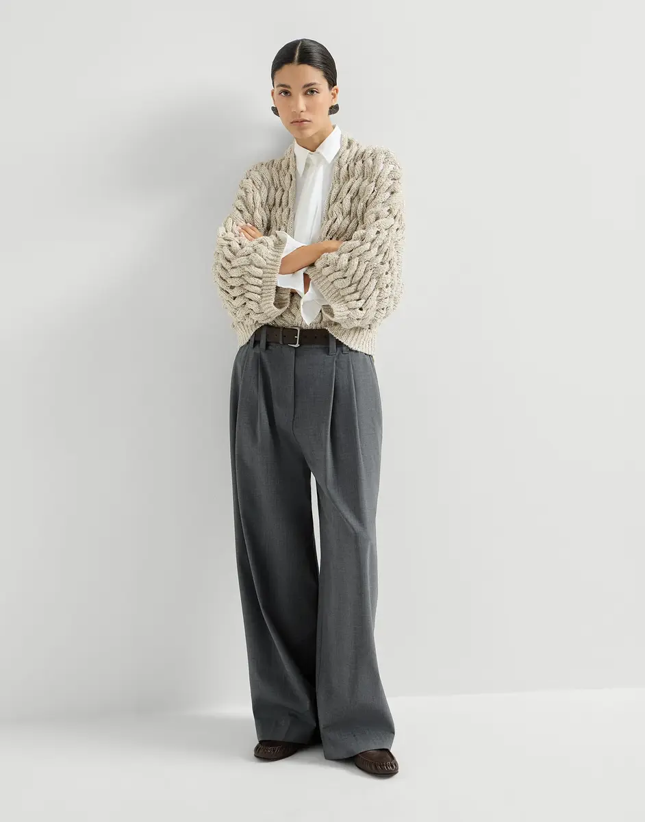 Brunello Cucinelli Tropical luxury wool trousers | Thumbnail 5 Brunello Cucinelli Tropical luxury wool trousers | Thumbnail 5