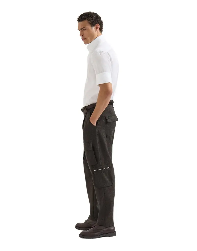 Brunello Cucinelli Trousers with cargo pockets | Thumbnail 5 Brunello Cucinelli Trousers with cargo pockets | Thumbnail 5