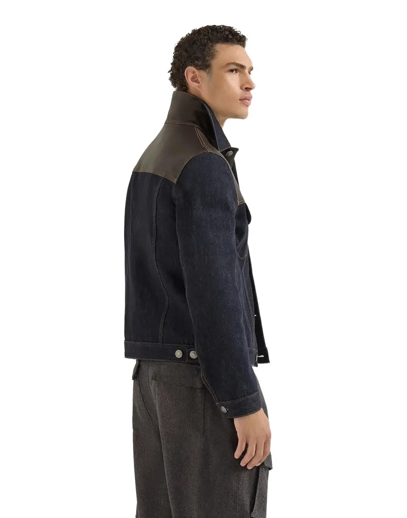 Brunello Cucinelli Denim four-pocket jacket | Thumbnail 3
