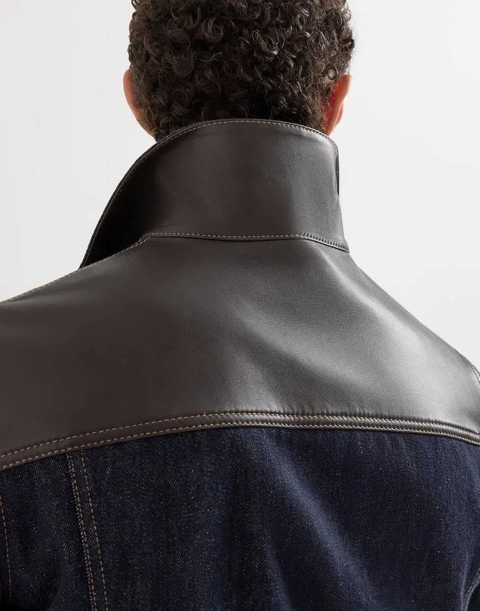 Brunello Cucinelli Denim four-pocket jacket | Thumbnail 4