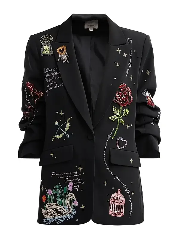 Women's Kelsa Starry Scribbles Blazer