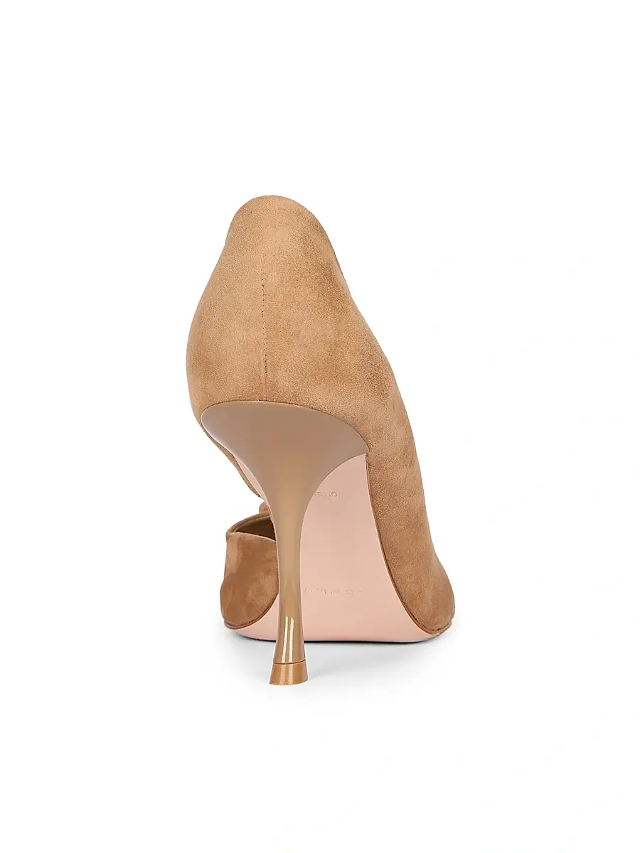 Roger Vivier Women's Viv Ville 85MM Suede D'Orsay Pumps | Thumbnail 3 Roger Vivier Women's Viv Ville 85MM Suede D'Orsay Pumps | Thumbnail 3