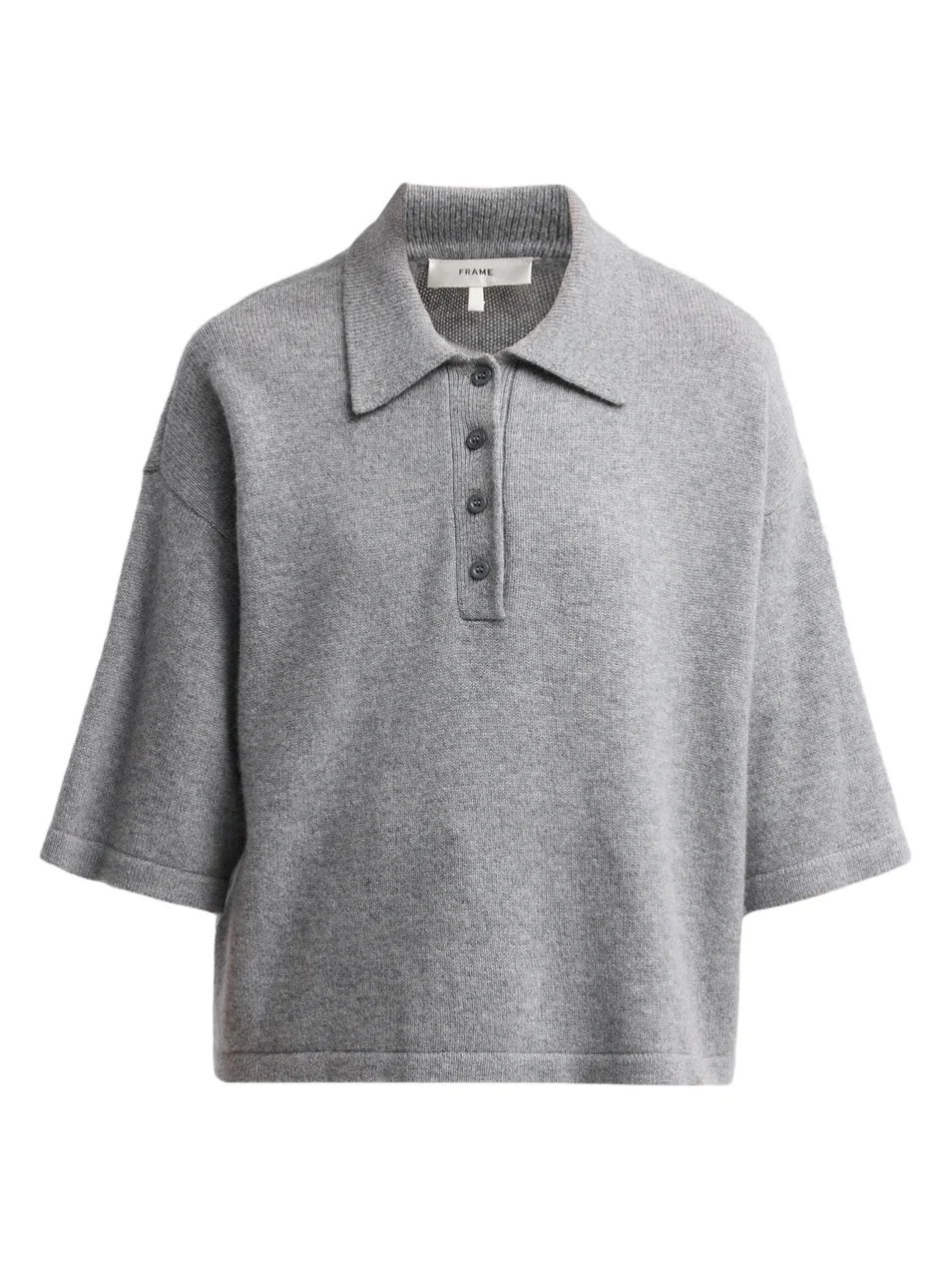 Frame Women's The Academy Cashmere Polo Shirt