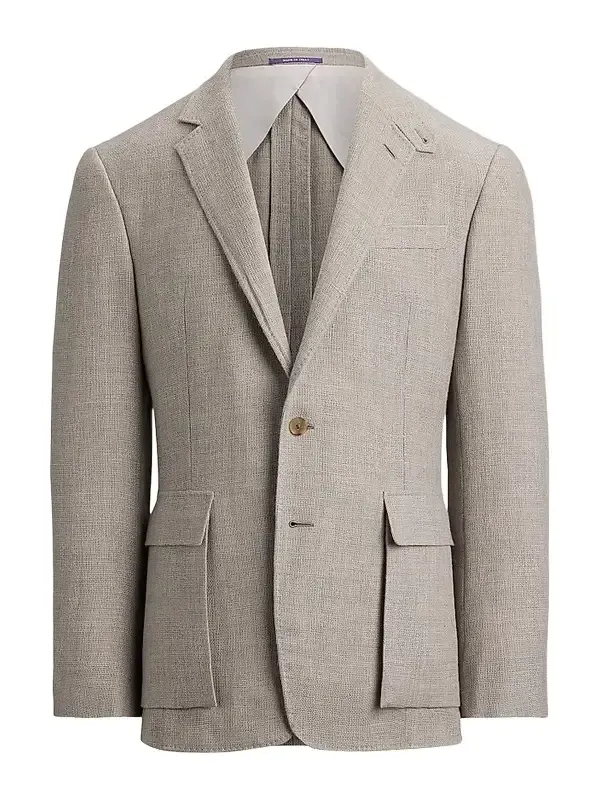 Ralph Lauren Purple Label Men's Textured Open Weave Single-Breasted Sport Coat