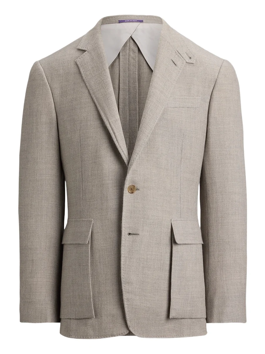 Ralph Lauren Purple Label Men's Textured Open Weave Single-Breasted Sport Coat