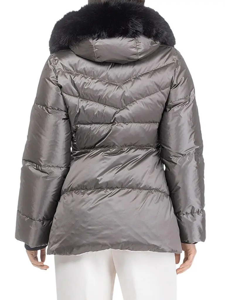 Gorski Women's Apres-Ski Parka with Detachable Toscana Lamb Hood Trim | Thumbnail 4 Gorski Women's Apres-Ski Parka with Detachable Toscana Lamb Hood Trim | Thumbnail 4