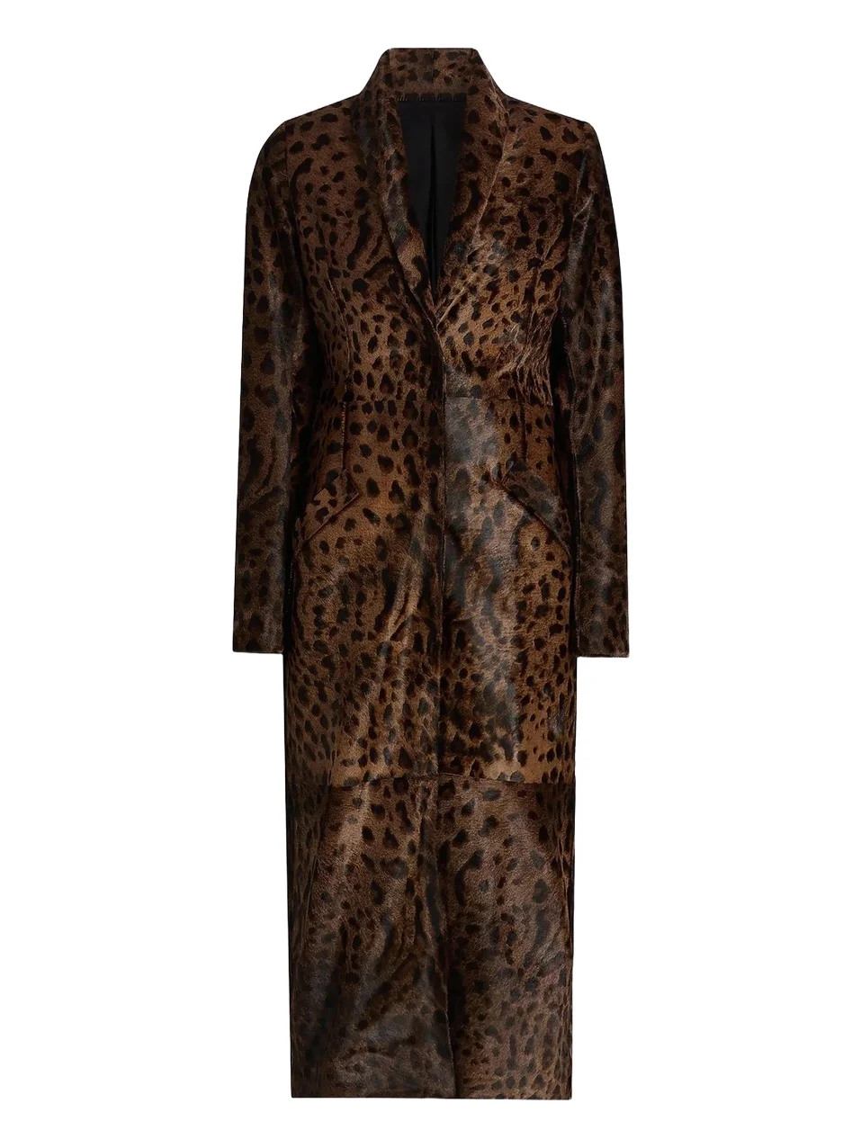 Lapointe Women's Calf Hair Long Coat
