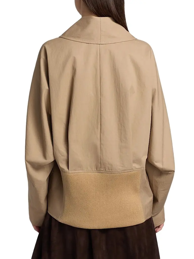 Co Women's Wrap Cotton-Blend Jacket | Thumbnail 5 Co Women's Wrap Cotton-Blend Jacket | Thumbnail 5