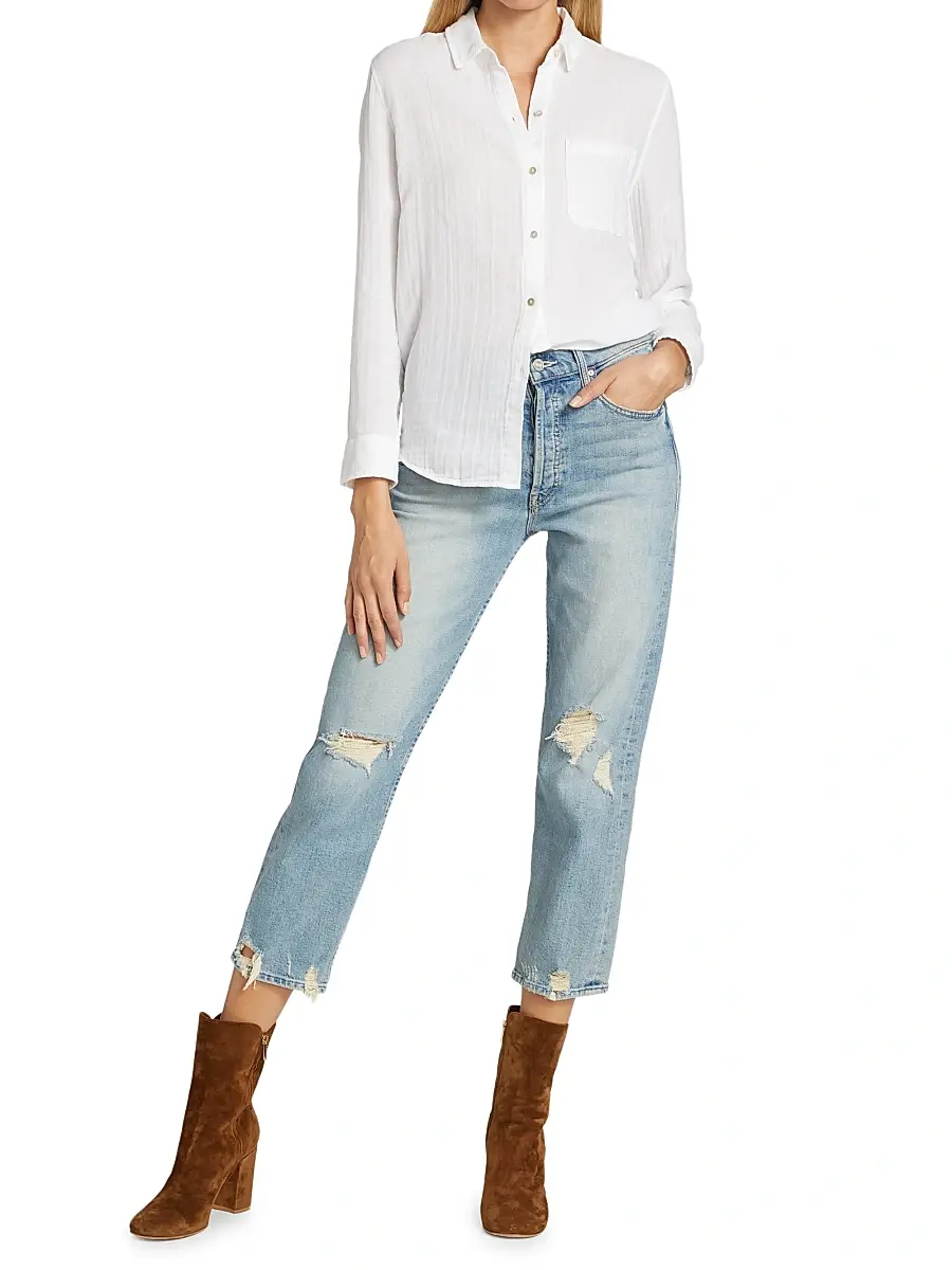RAILS Women's Ellis Cotton Button-Down Shirt | Thumbnail 2