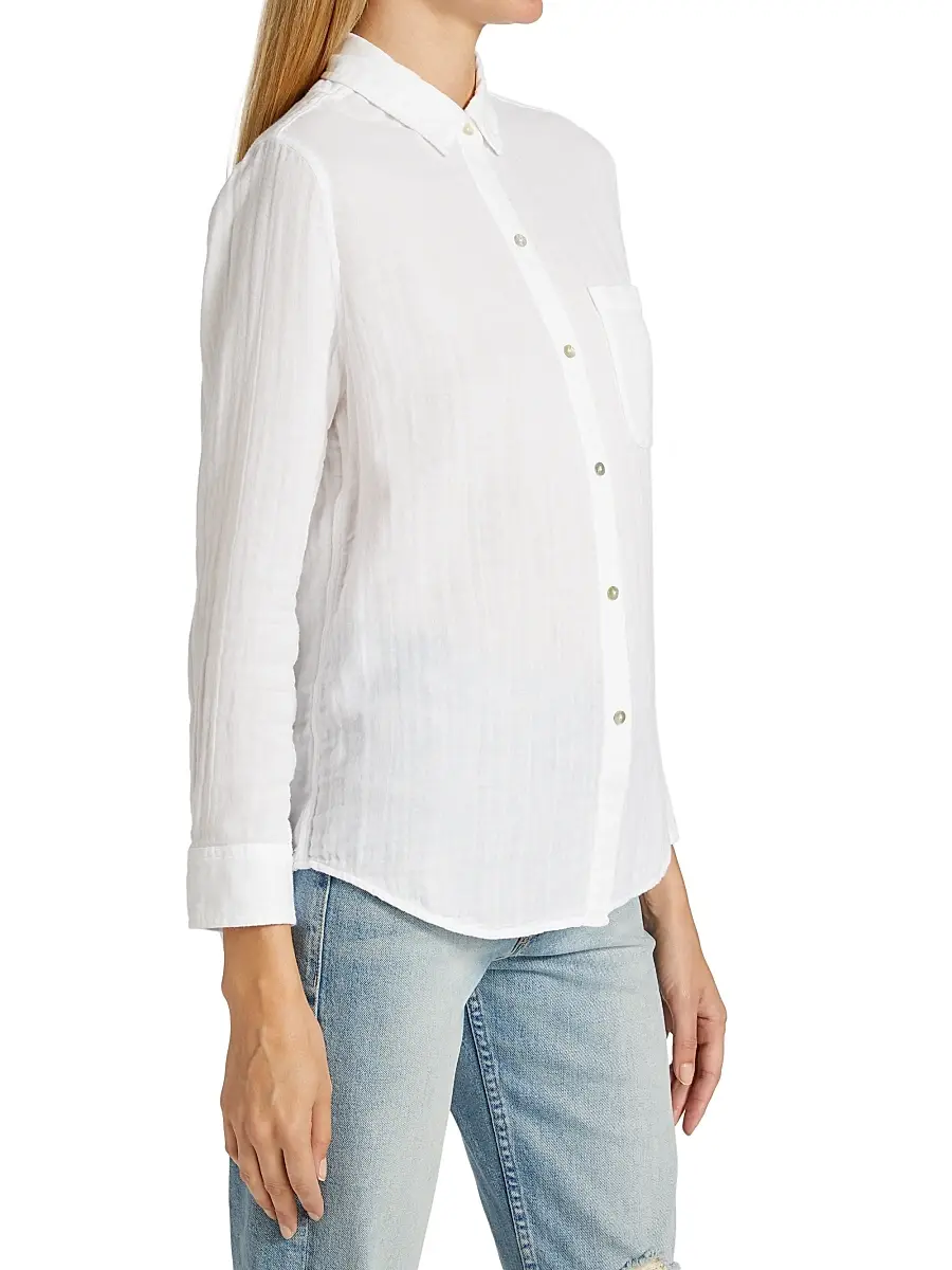 RAILS Women's Ellis Cotton Button-Down Shirt | Thumbnail 4