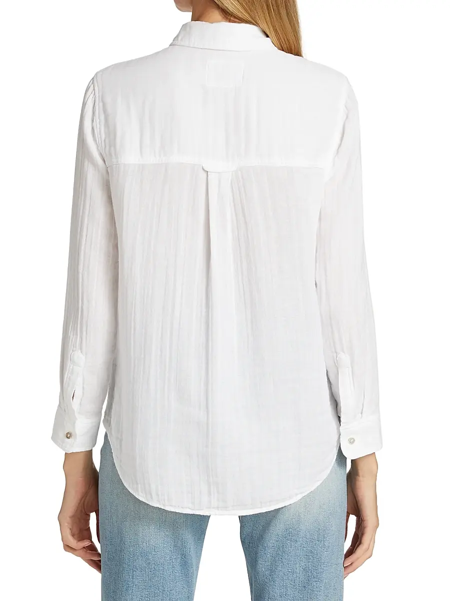 RAILS Women's Ellis Cotton Button-Down Shirt | Thumbnail 5