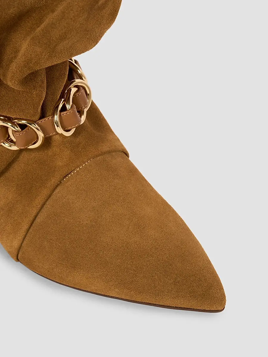 Isabel Marant Women's Edrik Rings 45MM Suede Ankle Boots | Thumbnail 5 Isabel Marant Women's Edrik Rings 45MM Suede Ankle Boots | Thumbnail 5