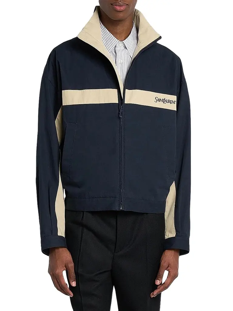 Saint Laurent Men's Jacket in Cotton | Thumbnail 3 Saint Laurent Men's Jacket in Cotton | Thumbnail 3