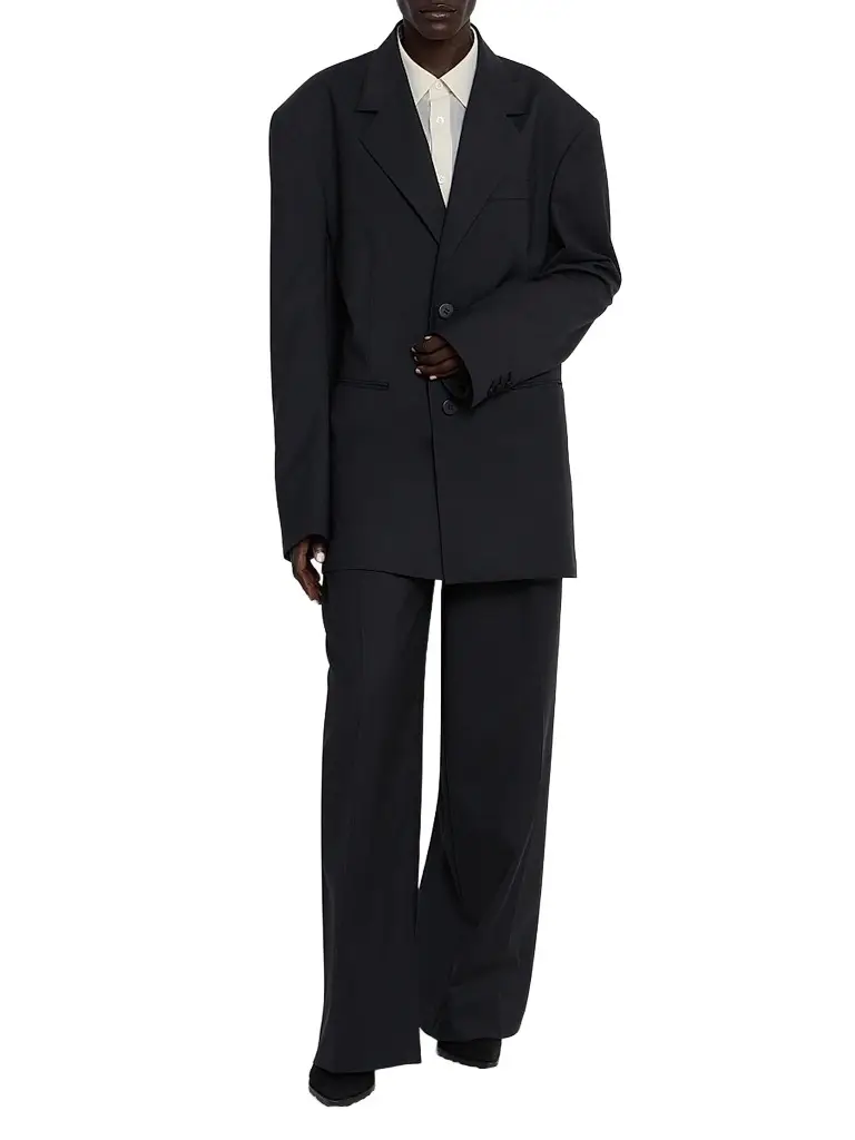 Issey Miyake Women's Honest Ensemble Wool-Blend Jacket | Thumbnail 2