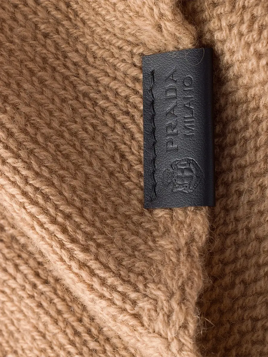 Prada Women's Cashmere Shawl | Thumbnail 4 Prada Women's Cashmere Shawl | Thumbnail 4