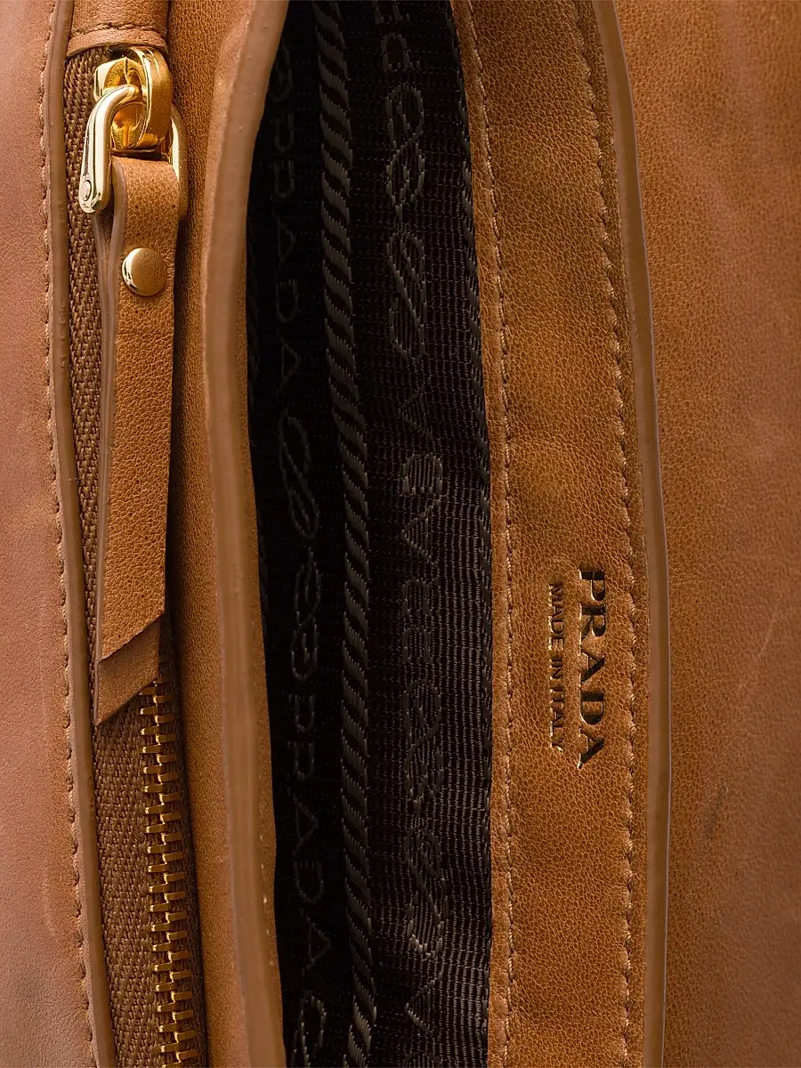 Prada Women's Nappa Leather Smartphone Holder | Thumbnail 3 Prada Women's Nappa Leather Smartphone Holder | Thumbnail 3