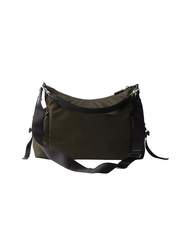 Prada Men's Explore Re-Nylon and Leather Bag - Green | Thumbnail 5 Prada Men's Explore Re-Nylon and Leather Bag - Green | Thumbnail 5