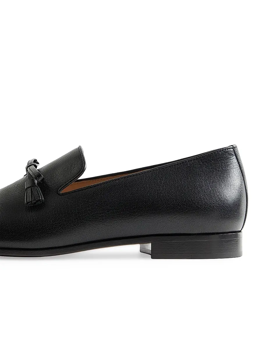 Valentino Men's Babouchoes Kidskin Loafers | Thumbnail 6